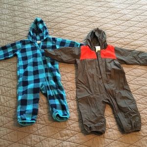 Columbia snowsuits size 12m